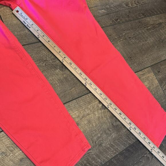 Talbots Flawless 5 Pocket Slim Ankle Pink Jeans Size 10 - Picture 4 of 9